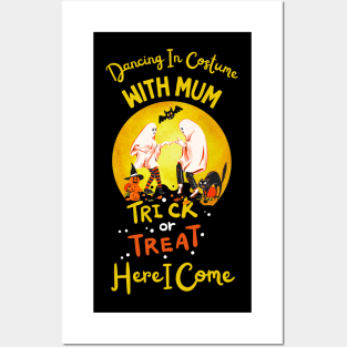 Ghostly Dance: Trick or Treat with Mum! Posters and Art